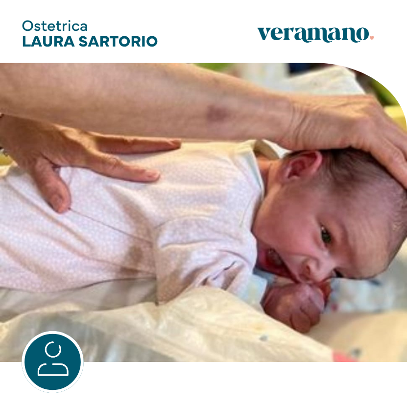 Trattamento osteopatico per neonato